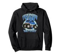 Shark Monster Truck Feeding Time Built to Bite Off-Roading Sudadera con Capucha