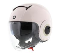 Shark Nano casco en blanco brillante rosa PAR - Talla XS