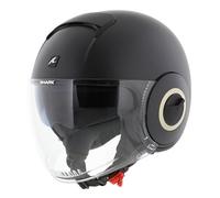 Shark Nano casco en blanco mate pistola metal A06 - Talla XS