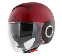 Shark Nano Casco Street Neon rojo mate negro RKR - Talla XS