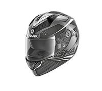 SHARK NC Casco per Moto, Hombre, Negro, XS