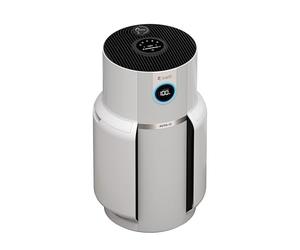 Shark NeverChange hasta 5 años purificador de aire MAX, gran alcance 130 m², 5 año filtro HEPA, atrapa 99,97 % de alérgenos, polvo, polen, pelusa, automático, silencioso, pantalla led, Blanco HP300EU