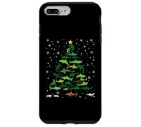 Shark Ocean Lovers - Árbol de Navidad Familiar a Juego Carcasa para iPhone 7 Plus/8 Plus
