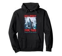 Shark Ocean Wildlife Week Verano 2025 Mandíbula lista para este hombre Sudadera con Capucha