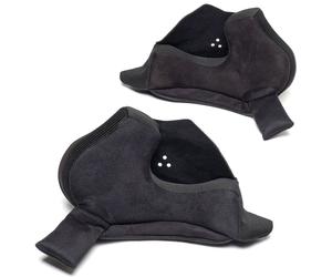 Shark OXO, almohadillas para las mejillas M/L male Negro