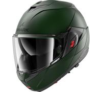 Shark OXO Blank, casco modular XS female Verde Mate