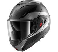 Casco Abatible Shark OXO MEKARIUM Mat Anthracite Chrom Black