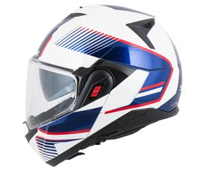 Shark Oxo Sikter casco abatible Blanco/Azul/Rojo L unisex