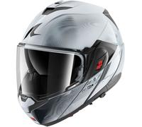 SHARK Casco modular OXO Speed-Tech Blanco/Negro/Azul – Talla S Mujer