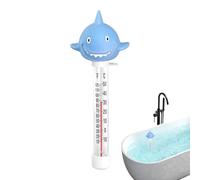 Shark Pool Float Thermometer - Swimming Pool Water Temperature Gauge, Kids Bath Tub Thermometer For Spas, Hot Tubs & Aquariums Shower Outdoor