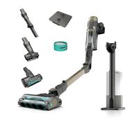 Shark PowerDetect Clean & Empty sin Cable para Pelo de Mascota. Base de Vaciado automático, DuoClean Detect, tecnología Reverse Clean, Anti Hair Wrap Plus y Anti Odour, French Gold IP3253EUT