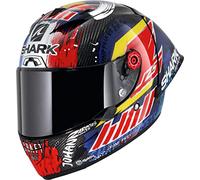 SHARK Race-R Pro GP 06 Replica Zarco Chakra DVB Casco Integral Moto, Unisex, XS
