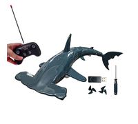 Shark RC Toy - 38cm Remote Control Shark, 2.4ghz Rechargeable Waterproof Diving RC, Remote Control Diving Sharks Water Toy For Bathtub Bathroom Ages 6+ Boys Girls Kids Birthday Christmas