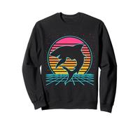 Shark Retro Vintage 70s 80s Style Funny Fish Lover Sudadera