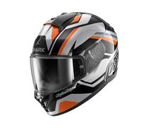 Shark Ridill 2 Apex Casco, plata/negro/naranja, Talla L (59/60)