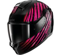 Shark Ridill 2 Assya Casco, negro-lila, tamaño XS para Hombres