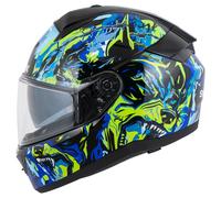 Shark Ridill 2 Bestia Furiosa Casco Integral Negro/Azul/Verde L unisex