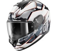 Shark Ridill 2 Matrix Camo Casco, blanco-plata, tamaño M para Hombres