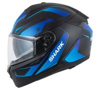 Shark Ridill 2 Mekarium Mat Casco, Negro/Azul/Morado, Talla XS (53/54)