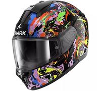 Shark Ridill 2 Raging Beast, casco integral L male Mate Negro/Violeta/Verde