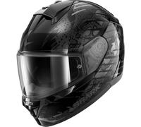 Shark Ridill 2 Reptaia Casco, negro/antracita/plata, Talla XS (53/54)