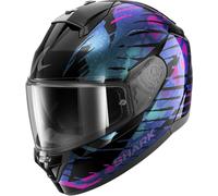 Shark Ridill 2 Reptaia Casco Integral Negro/Morado L unisex