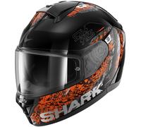 Shark Ridill 2 Speed-Vib, casco integral S female Negro/Gris/Naranja