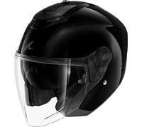 Shark RS Jet Blank, casco jet XS male Negro