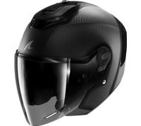 Shark RS Jet Full Carbon Casco Jet, negro, tamaño L para Hombres