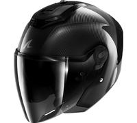 Shark RS Jet Full Carbon, casco jet S male Negro/Gris Oscuro