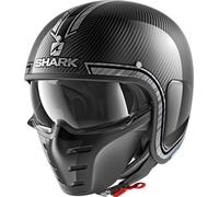 Shark-S-Drak Vinta Casco Jet, Plata, Talla XS (53/54)