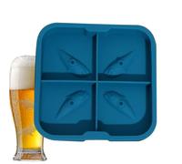 Shark Silicone Mold - Ice & Gel Molds| Cute Shark Mold For Water Gels, Drinksk Kitchen