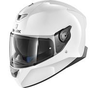 Shark Skwal 2 Blank Casco LED, Blanco, Talla XS (53/54)