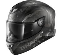 Shark SKWAL 2 Iker Lecuona Casco, negro/antracita/plata, Talla XS (53/54)
