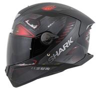 Shark Skwal 2 Venger Casco integral Mate/Negro/Antracita/Rojo XL unisex
