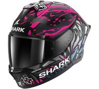 Shark Skwal Cup Replica Redding, casco integral M male Mate Negro/Fucsia/Gris/Azul Claro