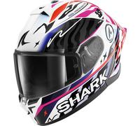 Shark Skwal Cup Speed-Fancy, casco integral S female Blanco/Negro/Fucsia/Naranja
