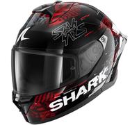 Shark Skwal Cup Speed-Vib, casco integral XL female Negro/Gris Oscuro/Rojo/Blanco