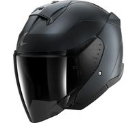 Shark Skwal Dark Shadow Casco a reacción, Azul acero, Talla XL (61/62)