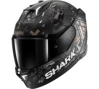 Shark Skwal i3 Hellcat, casco integral M male Mate Negro/Plata/Gris Oscuro