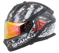 SHARK Cascos Skwal i3 Hellcat MAT Black / Chrom / Red XL