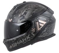 Shark Skwal i3 Hellcat Casco Integral Mate/Negro/Antracita XS unisex