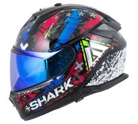 SHARK Cascos Skwal i3 Hellcat Black / Chrom / Blue XL
