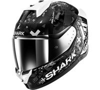 Shark Skwal i3 Hellcat Casco, negro-gris, tamaño S para Hombres