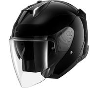 Shark Skwal i3 Jet Blank Casco Jet, negro, Talla XS (53/54)