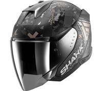SHARK Cascos Skwal i3 Jet Hellcat Matt Black / Chrom / Anthracite S
