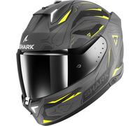 Shark Skwal i3 Linik Casco, gris-amarillo, tamaño S