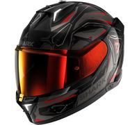 Shark Skwal i3 Linik, casco integral M male Negro/Gris/Rojo