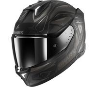 Shark Skwal i3 Linik Casco, negro-gris, tamaño L para Hombres