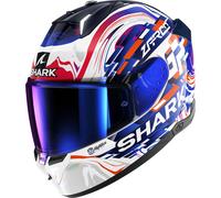 SHARK Cascos Skwal i3 Replica Zarco White / Violet / Blue L